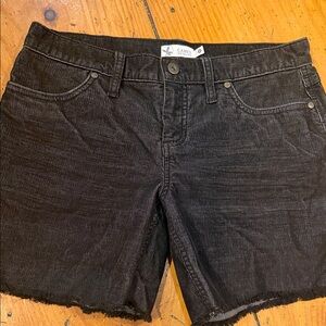 Carve Designs Black Denim Cutoff Shorts with Raw Hem